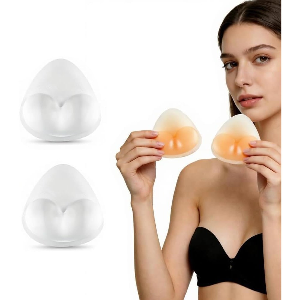 Push Up Bra Silicone - Silikon Sütyen Pedleri, Üçgen Şekilli Su