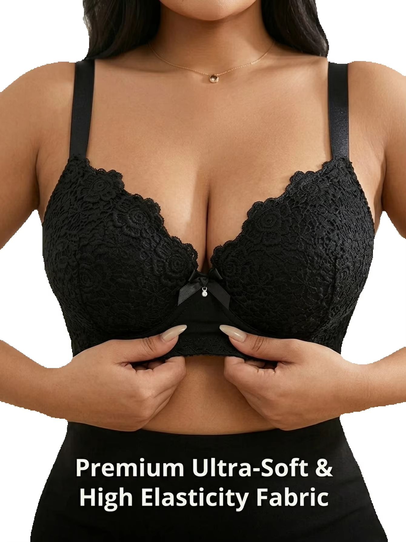 Kadın Büyük Beden Çiçek Desenl - Underwire Bra Padded incelemesi ve fiyatı